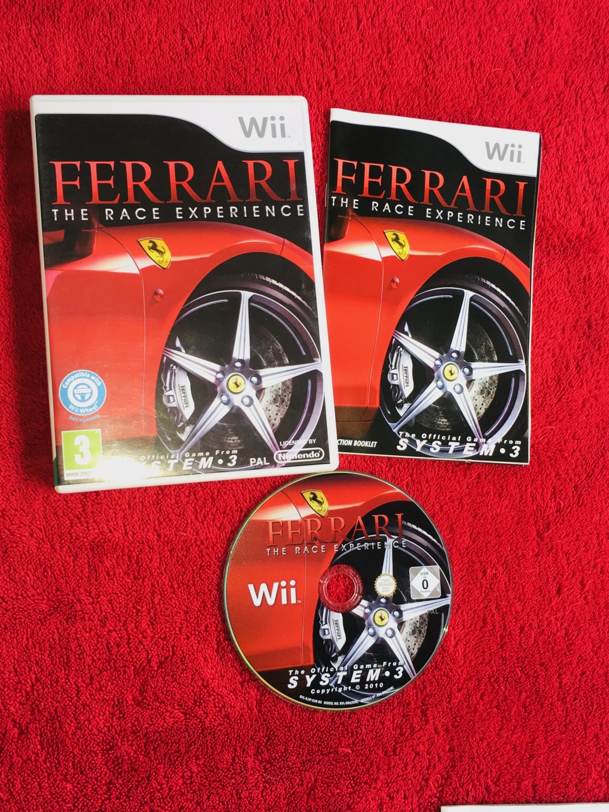 Ferrari: The Race Experience - Wii Game - Wii Games - Level Up Gaming NZ