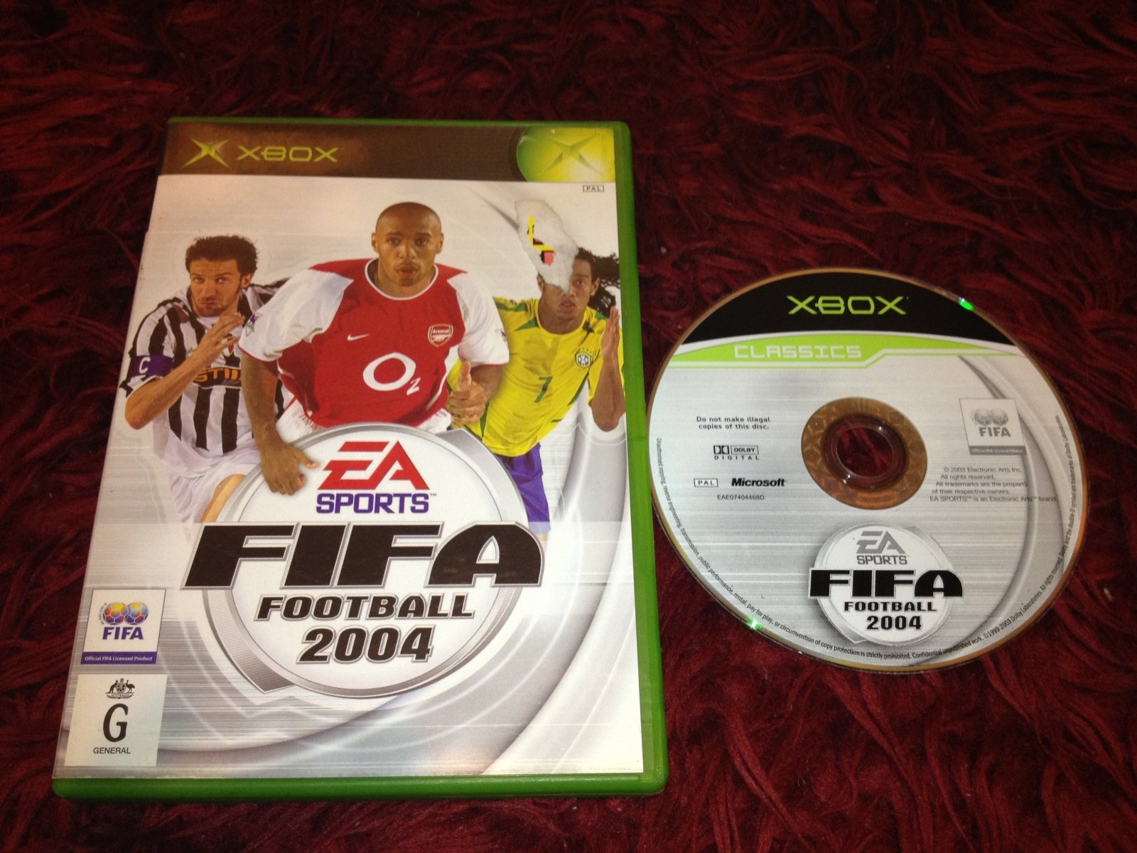 FIFA Football 2004 - XBOX Game - Xbox, Games, Sports - Level Up Gaming NZ