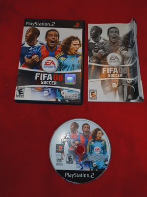FIFA Soccer 08 - NTSC PS2 Game