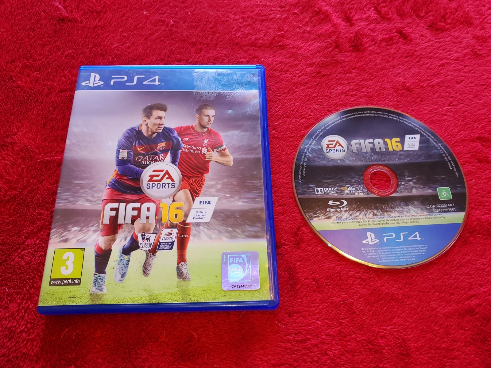 FIFA 16 - 9/10 PS4 Game - PlayStation 4, Games - Level Up Gaming NZ