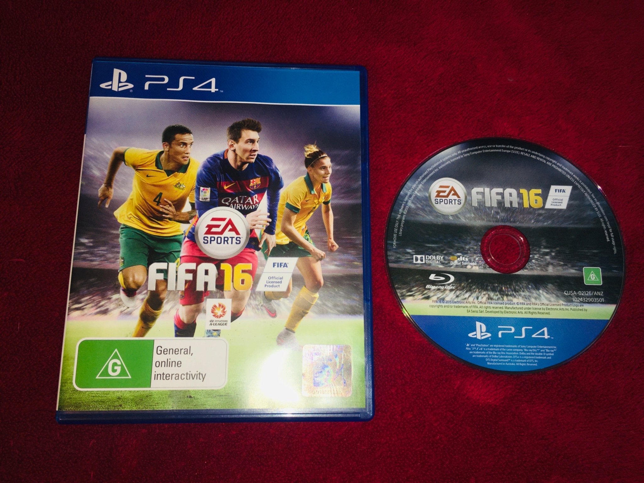 FIFA 16 - 9/10 PS4 Game - PS4 - PlayStation 4, Games - Level Up Gaming NZ