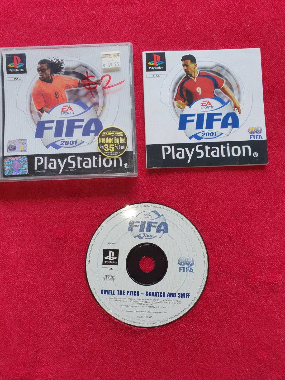 FIFA 2001 - PS1 Game - PlayStation, Games, Sports - Level Up Gaming NZ