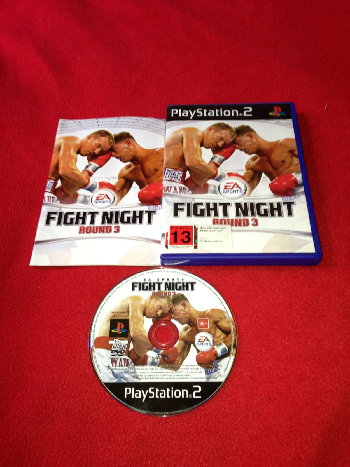 Fight Night Round 3 - PS2 Game - PlayStation 2, Games, Fighting - Level Up Gaming NZ