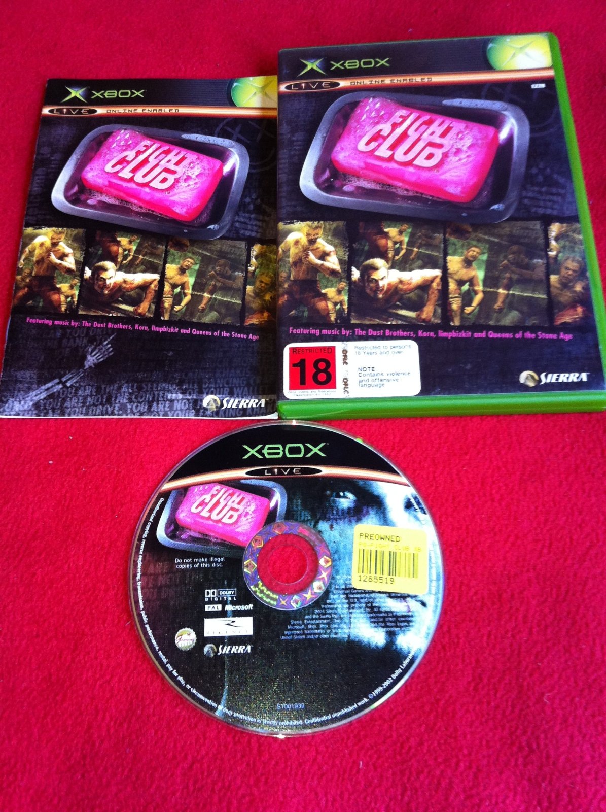 Fight Club - XBOX Game - Xbox, Games, Fighting - Level Up Gaming NZ