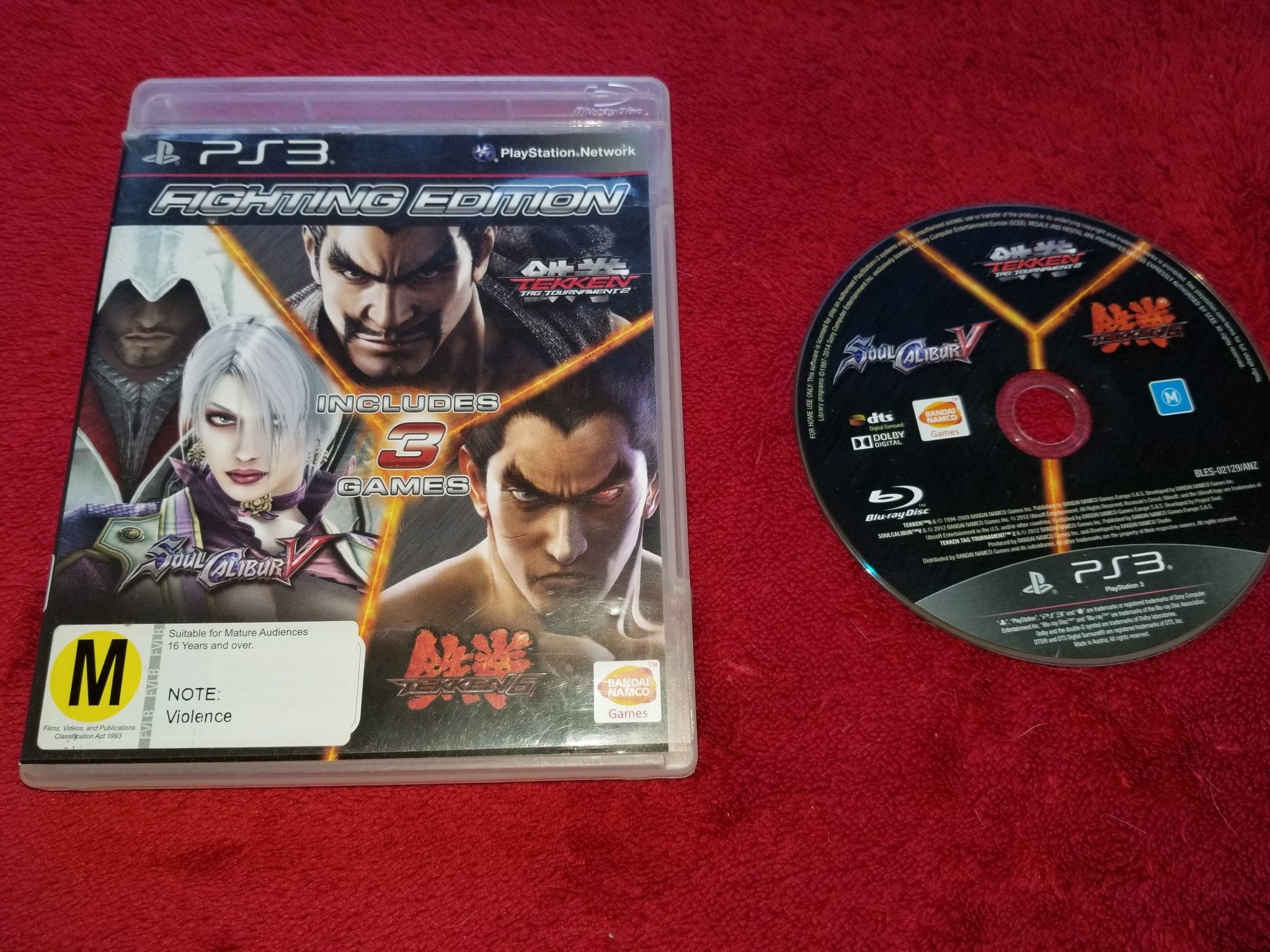 Fighting Edition: Tekken 6, Tekken Tag Tournament 2 and Soul Calibur V - PS3 - PlayStation 3, Games, Fighting - Level Up Gaming NZ
