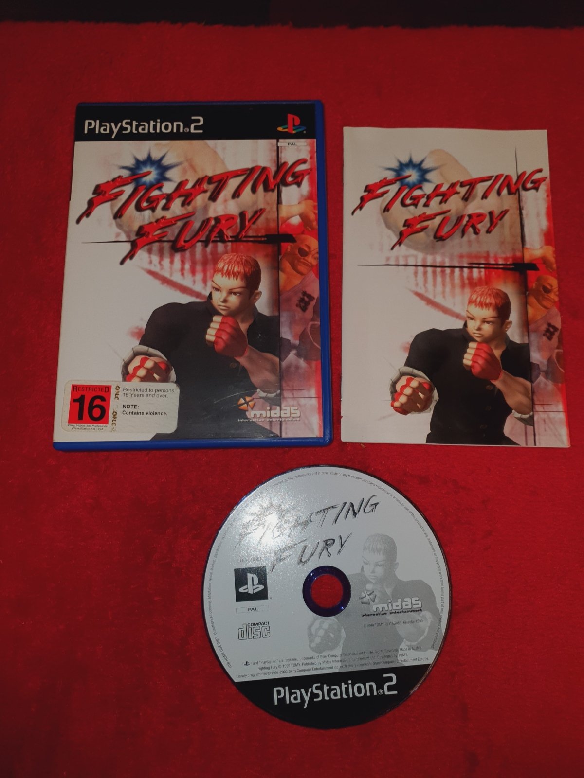 Fighting Fury - PS2 Game - PlayStation 2, Games, Fighting - Level Up Gaming NZ