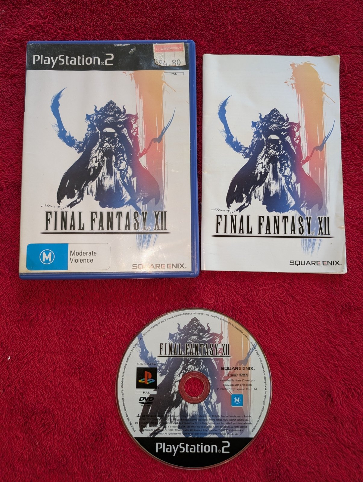 Final Fantasy XII - 9/10! PS2 Game - PlayStation 2, Games, Role playing - Level Up Gaming NZ