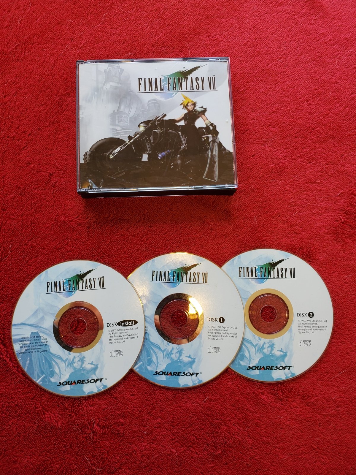Final Fantasy VII - PC Game Missing Disc 3 - PC games, Role playing - Level Up Gaming NZ