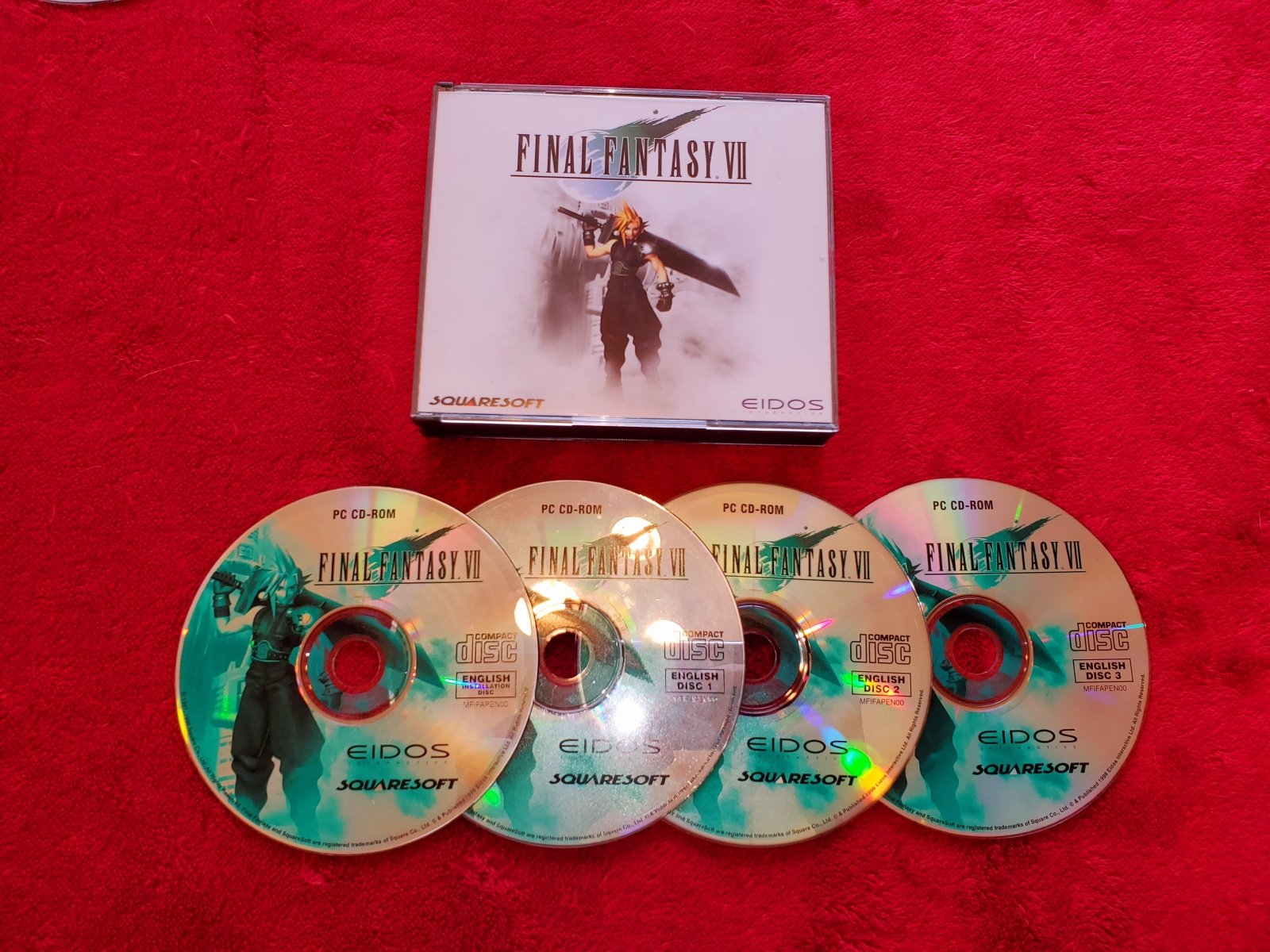 Final Fantasy VII - ORIGINAL RARE PC Game - PC games, Role playing - Level Up Gaming NZ