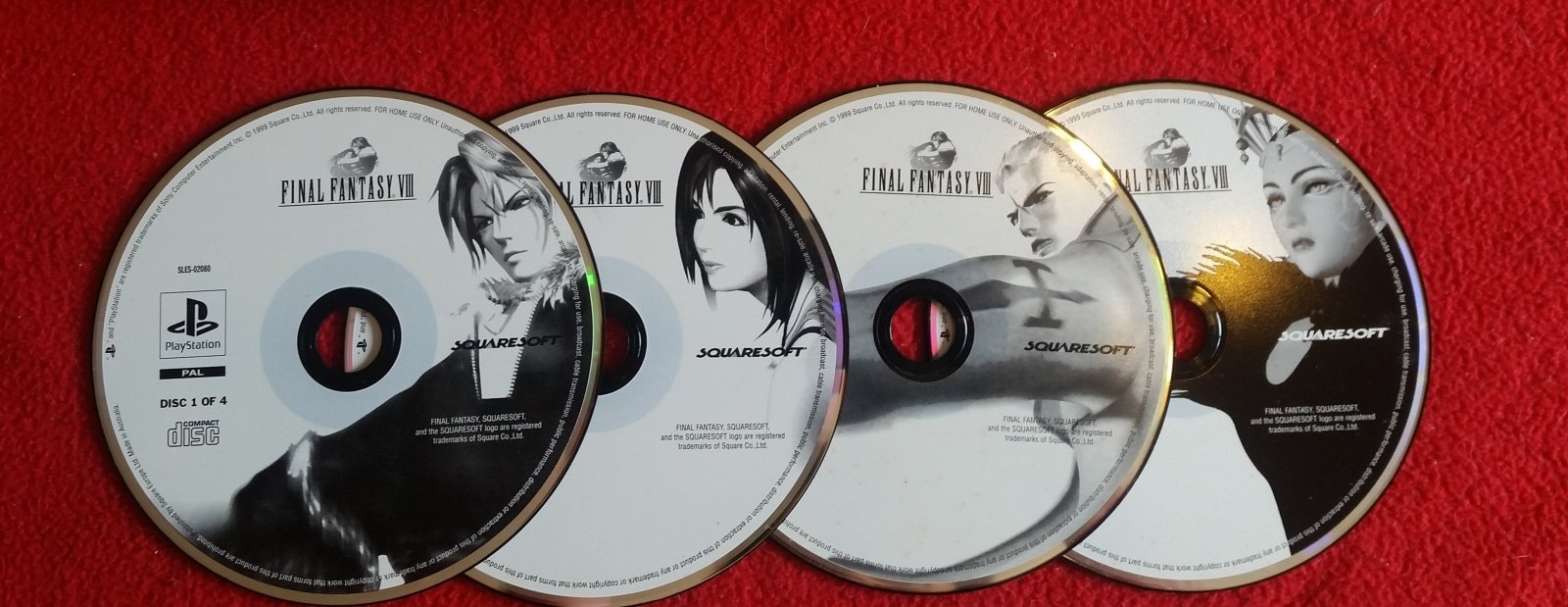 Final Fantasy VIII - PS1 Game - PlayStation, Games, Role playing - Level Up Gaming NZ