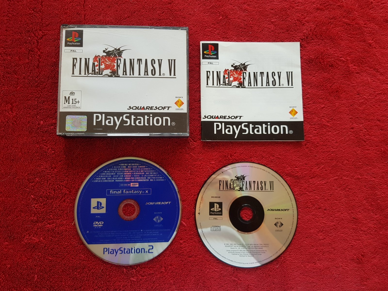 Final Fantasy VI - PS1 Game - PlayStation, Games, Role playing - Level Up Gaming NZ