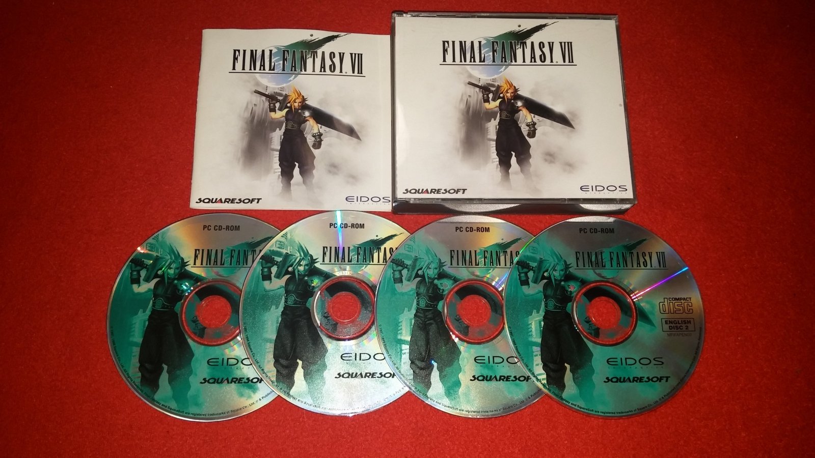 Final Fantasy VII - RARE PC Game - PC games, Role playing - Level Up Gaming NZ
