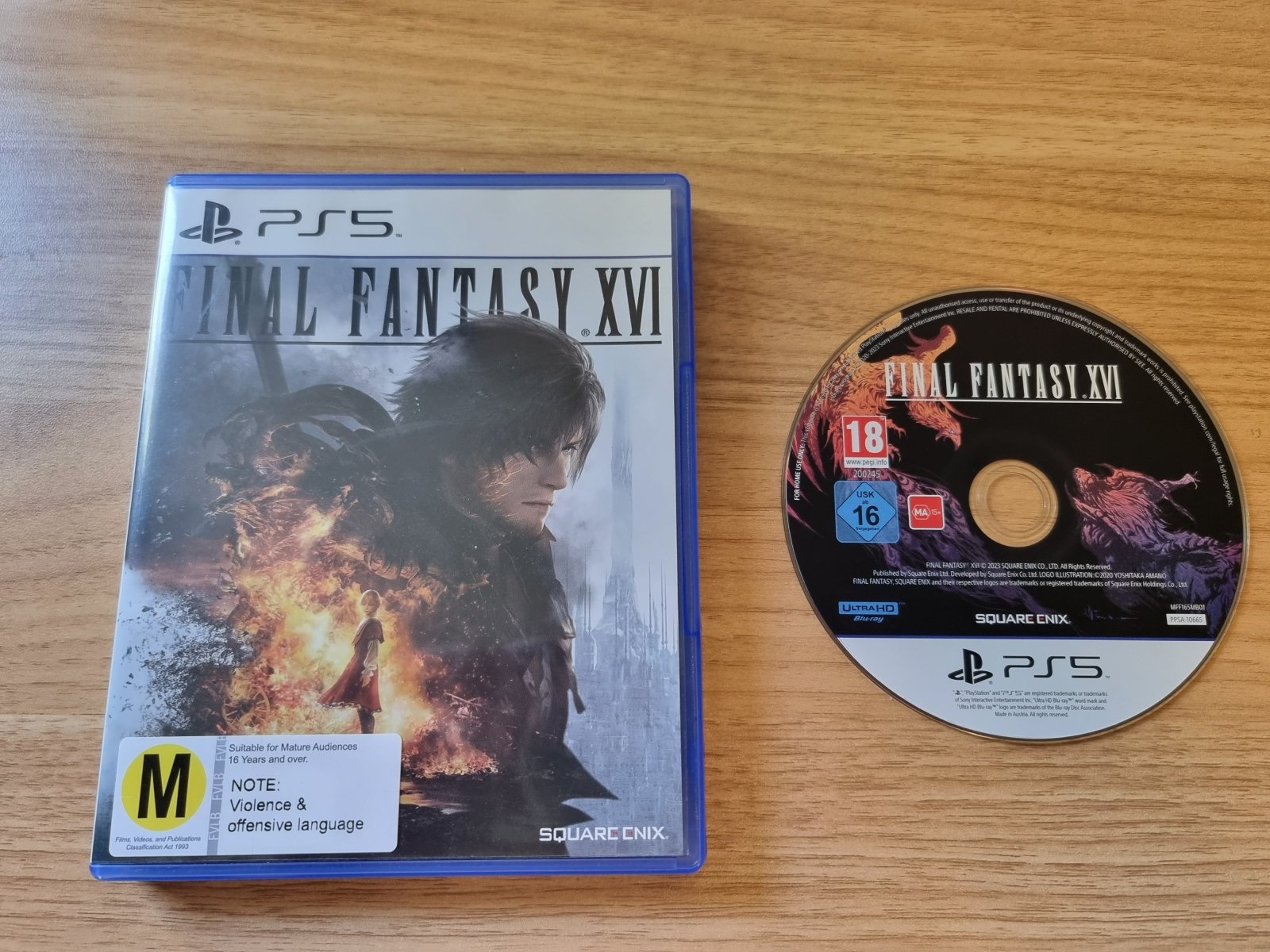 Final Fantasy XVI - 9/10! PS5 Game - PS5 Games - Level Up Gaming NZ