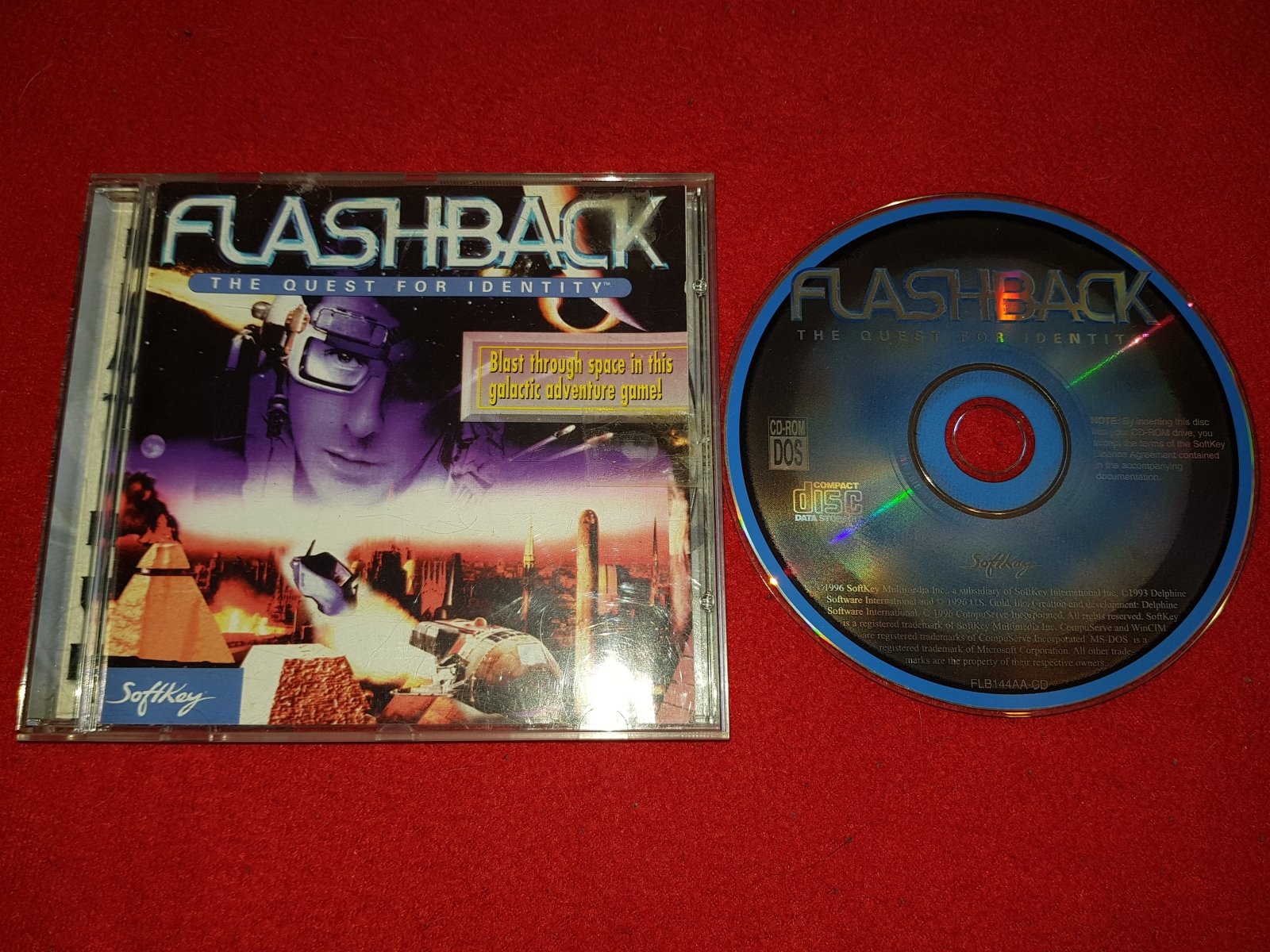 Flashback: The Quest for Identity - RARE '95 PC Game - PC games, Action and adventure - Level Up Gaming NZ