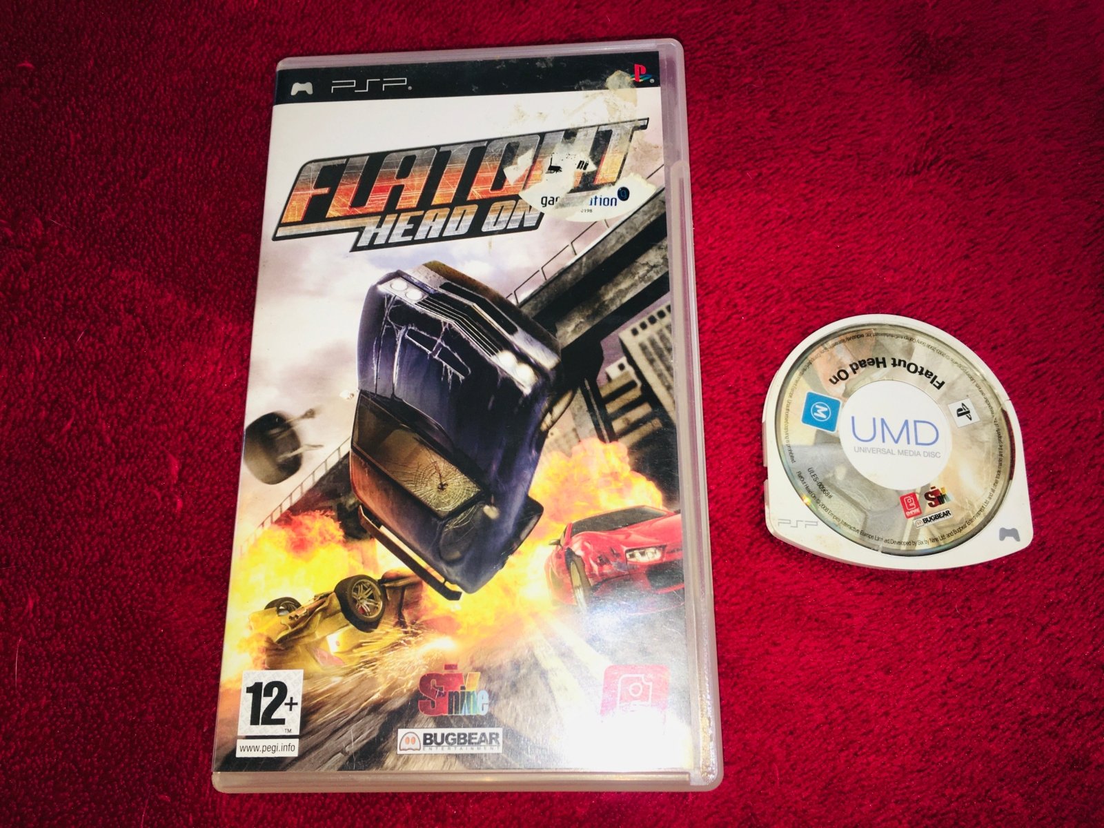 FlatOut: Head On - PSP Game - Play Station Portable (PSP), Games, Driving and Racing - Level Up Gaming NZ
