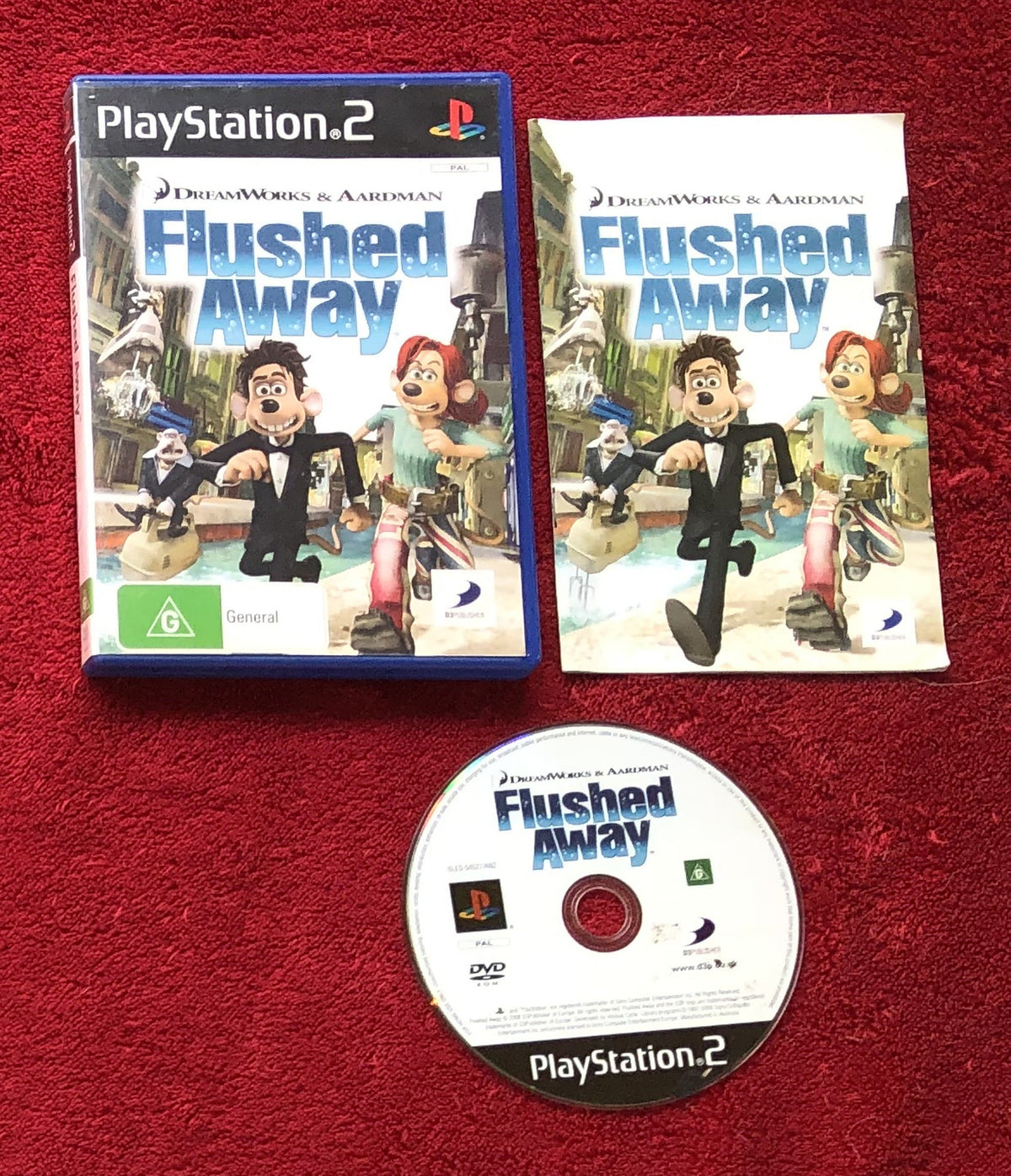 Flushed Away - PS2 Game - PlayStation 2, Games, Kids and educational - Level Up Gaming NZ