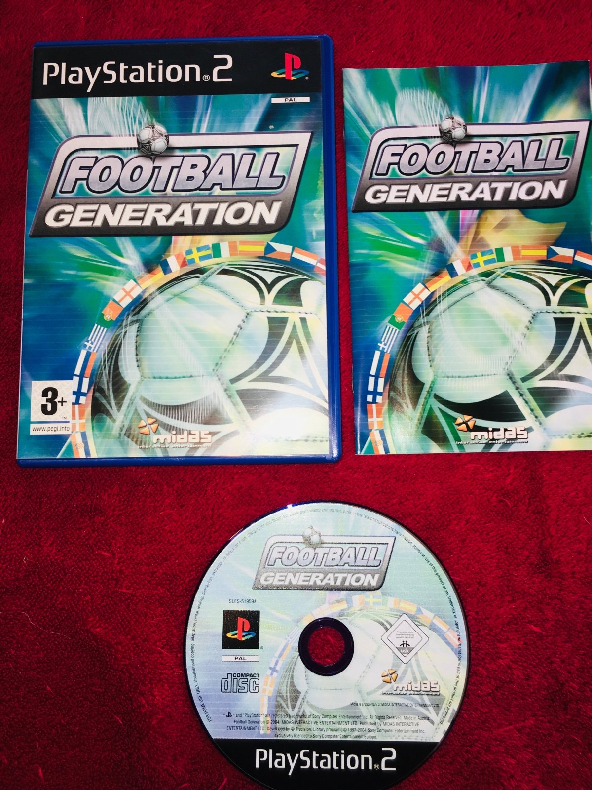 Football Generation - PS2 Game - PlayStation 2, Games, Action and adventure - Level Up Gaming NZ