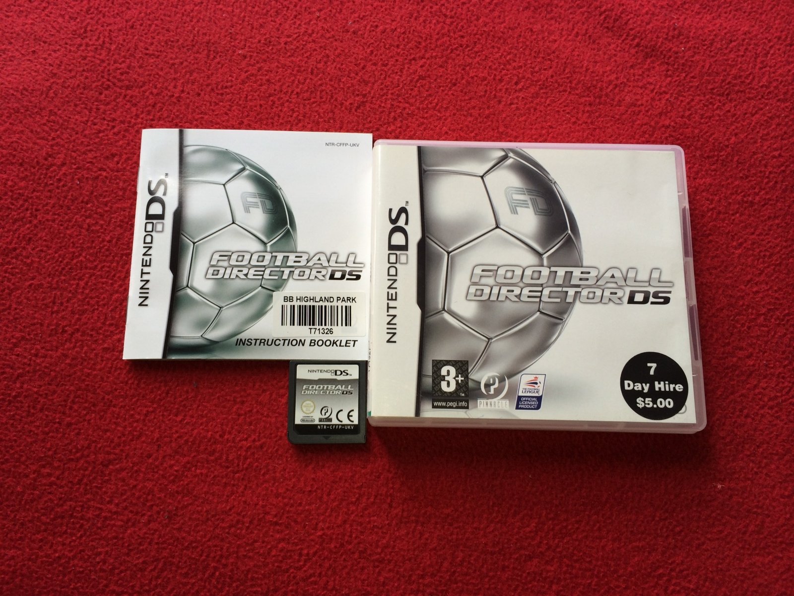 Football Director DS - NDS Game - Nintendo DS, Games - Level Up Gaming NZ