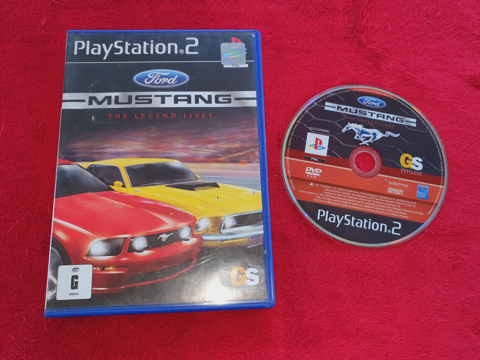 Ford Mustang: The Legend Lives - PS2 Game - PlayStation 2, Games, Driving and racing - Level Up Gaming NZ