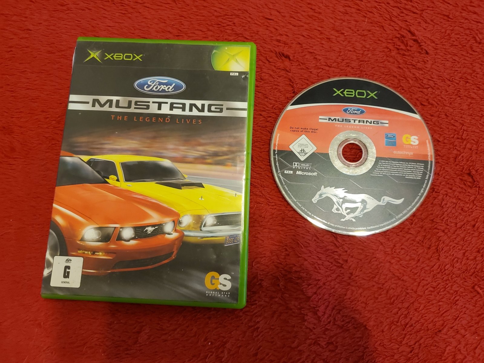 Ford Mustang: The Legend Lives - XBOX Game - Xbox, Games, Driving and racing - Level Up Gaming NZ