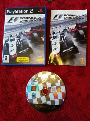 Formula One 2003 - PS2 Game