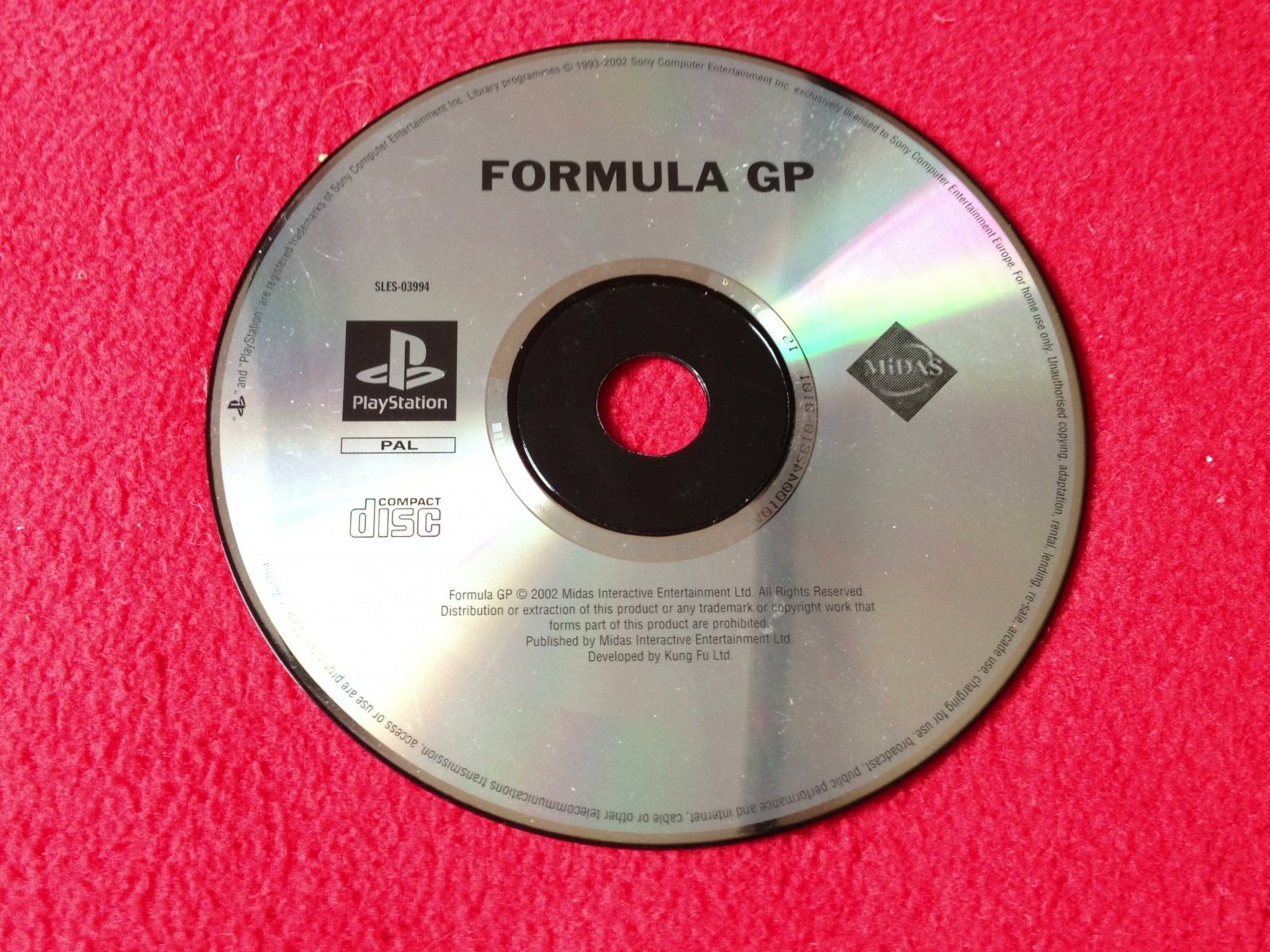 Formula GP - PS1 Game - PlayStation, Games, Driving and racing - Level Up Gaming NZ