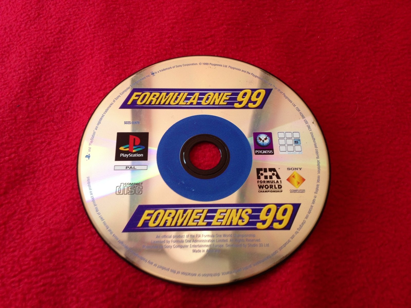 Formula One 99 - PS1 Game - PlayStation, Games, Driving and racing - Level Up Gaming NZ