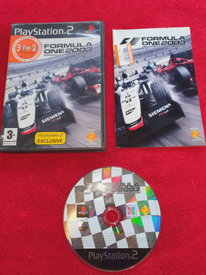 Formula One 2003 - PS2 Game