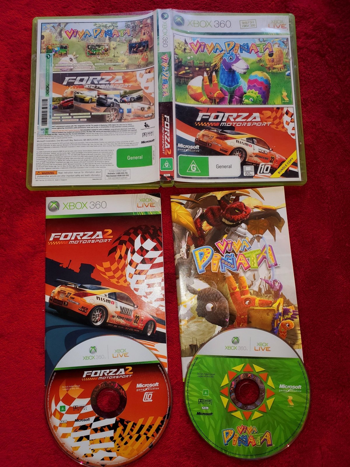 Viva Pinata and Forza Motorsport 2 - XBOX360 Games - Xbox 360, Games, Action and adventure - Level Up Gaming NZ