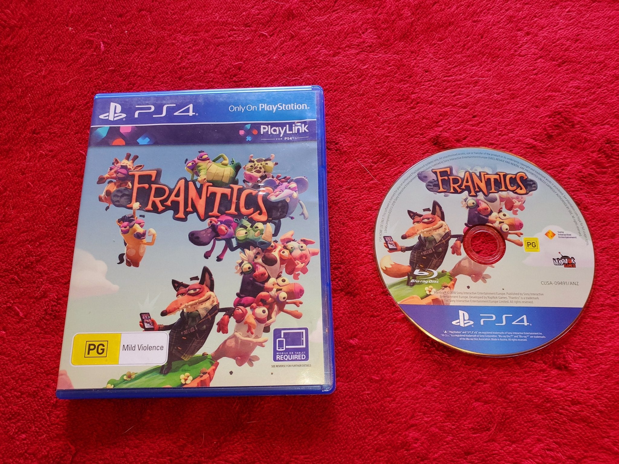 Frantics - PS4 Game - PS4 - PlayStation 4, Games - Level Up Gaming NZ
