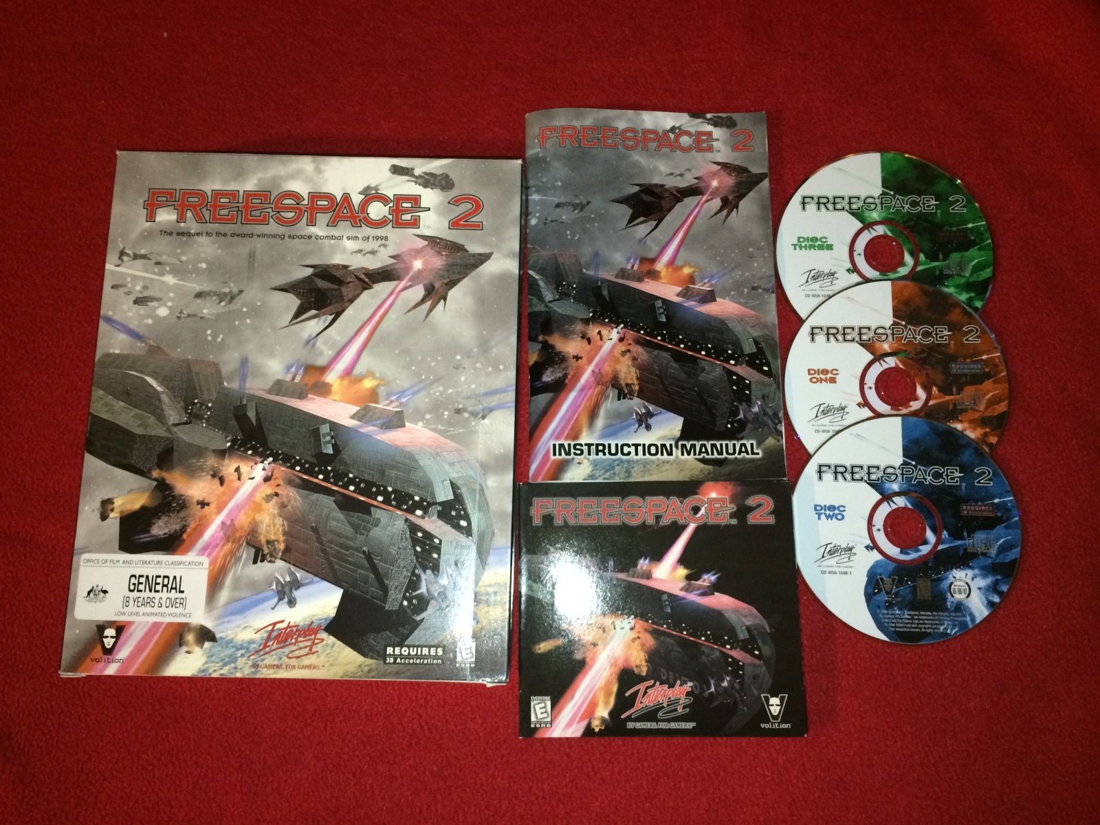 Freespace 2 - RARE + BOXED PC Game - PC games, Simulation - Level Up Gaming NZ
