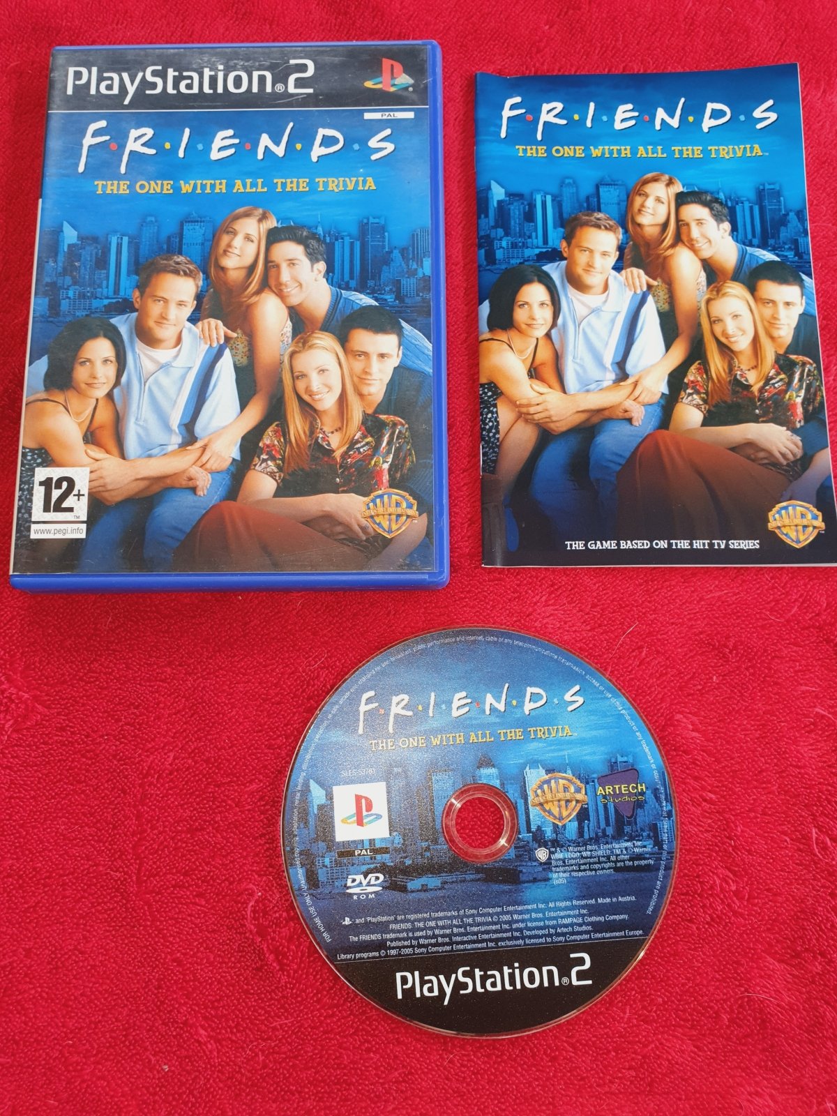 Friends: The One with all the Trivia - PS2 Game - PlayStation 2, Games, Music and party - Level Up Gaming NZ