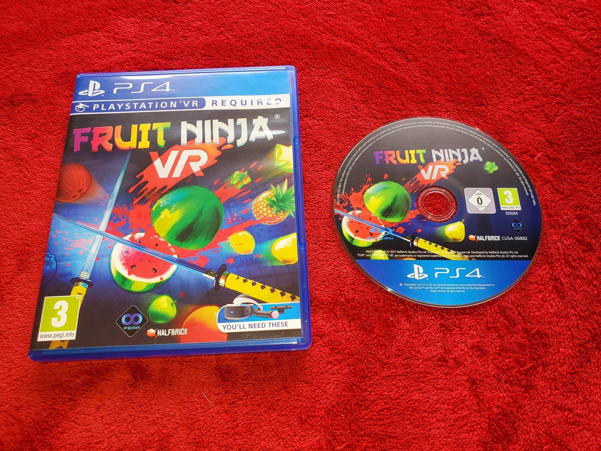 Fruit Ninja - PS4 VR Game - PS4 - PlayStation 4, Games - Level Up Gaming NZ