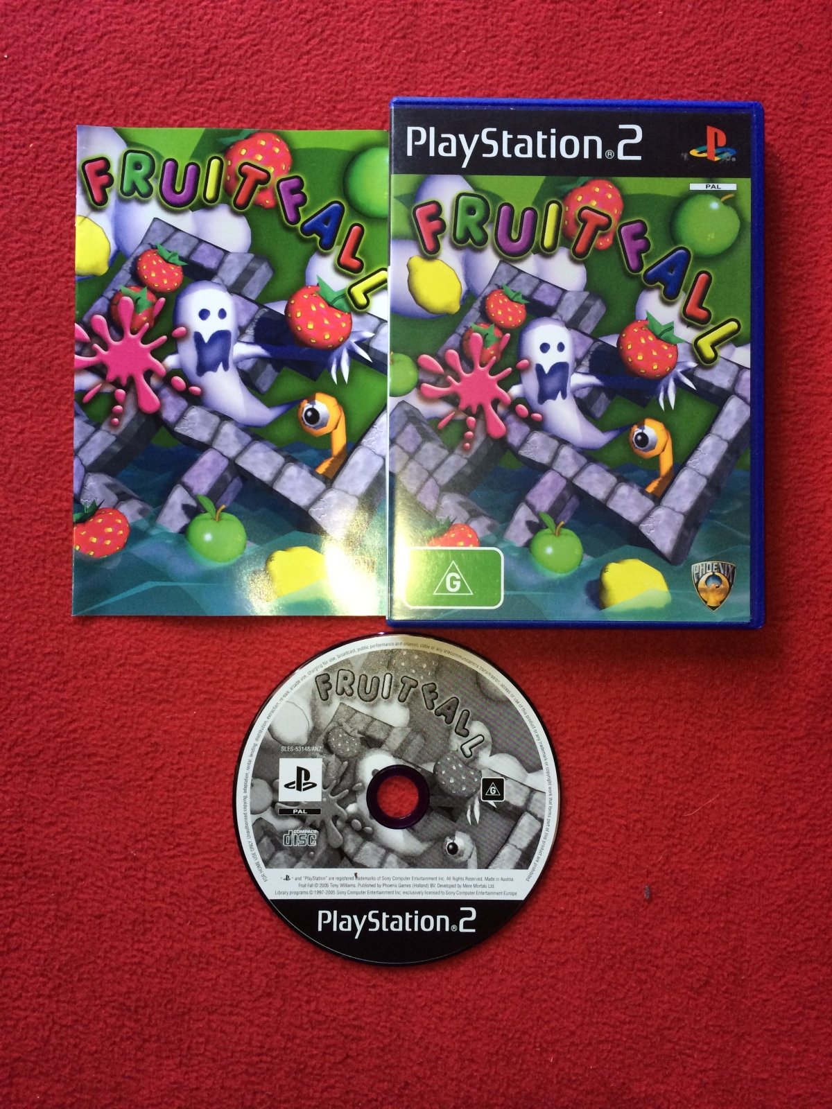 Fruit Fall - RARE PS2 Game - PlayStation 2, Games, Strategy and puzzle - Level Up Gaming NZ