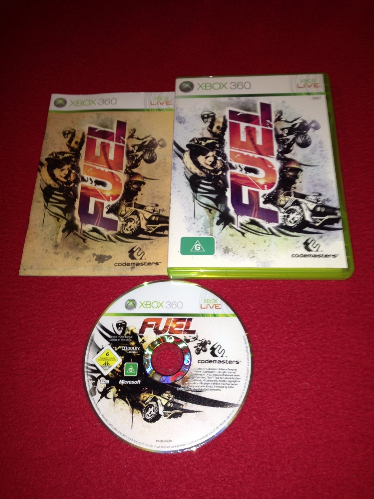 FUEL - XBOX360 Game - Xbox 360, Games, Driving and racing - Level Up Gaming NZ