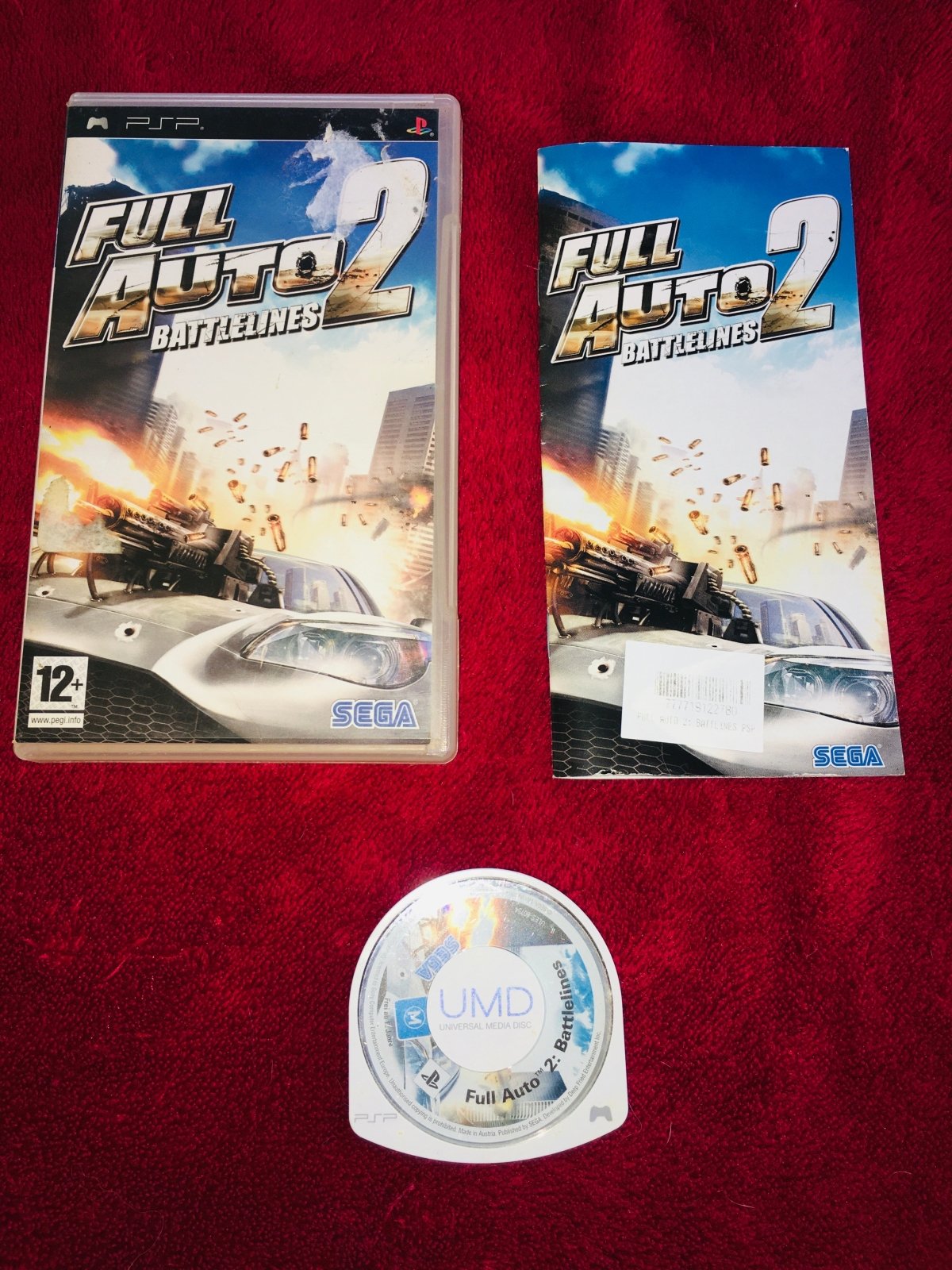 Full Auto 2: Battlelines - RARE PSP Game - Play Station Portable (PSP), Games, Driving and Racing - Level Up Gaming NZ