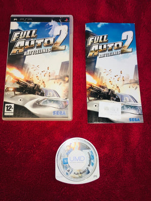 Full Auto 2: Battlelines - RARE PSP Game
