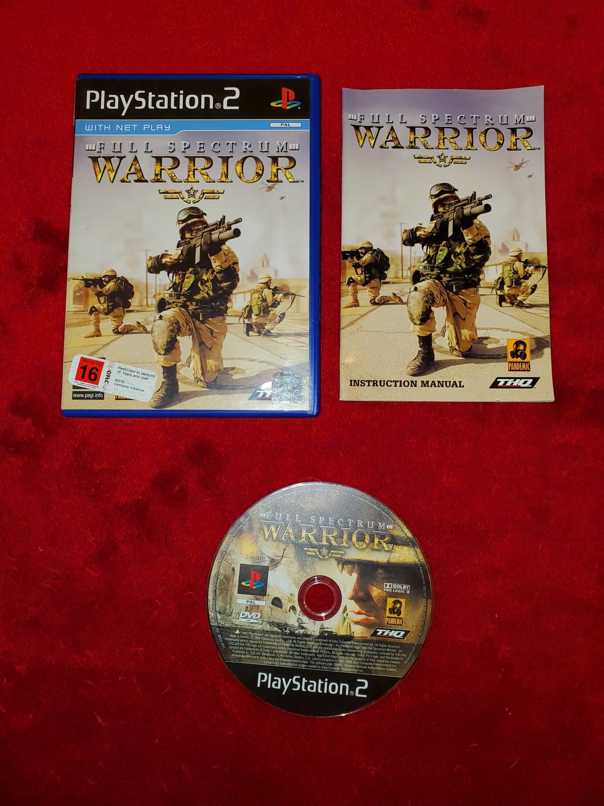 Full Spectrum Warrior - PS2 Game - PlayStation 2, Games, Strategy and puzzle - Level Up Gaming NZ