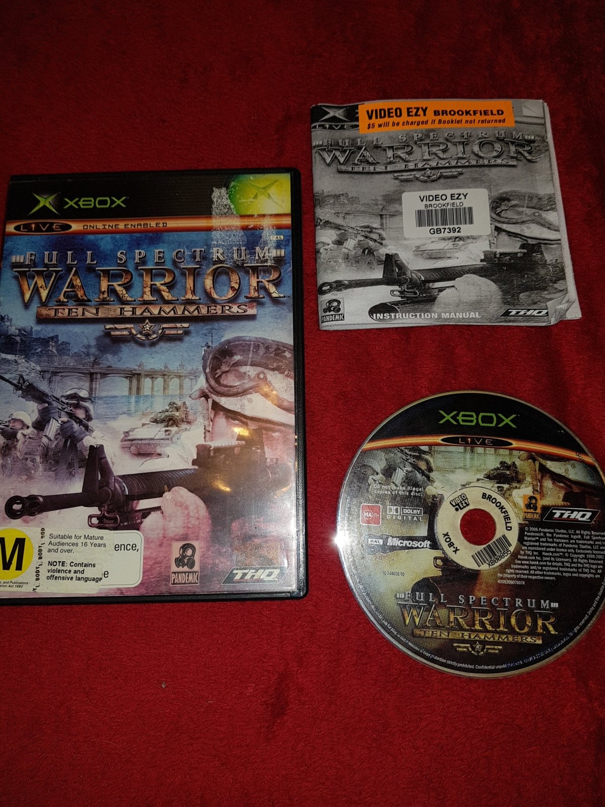 Full Spectrum Warrior: Ten Hammers - XBOX Game - Xbox, Games, Shooter - Level Up Gaming NZ