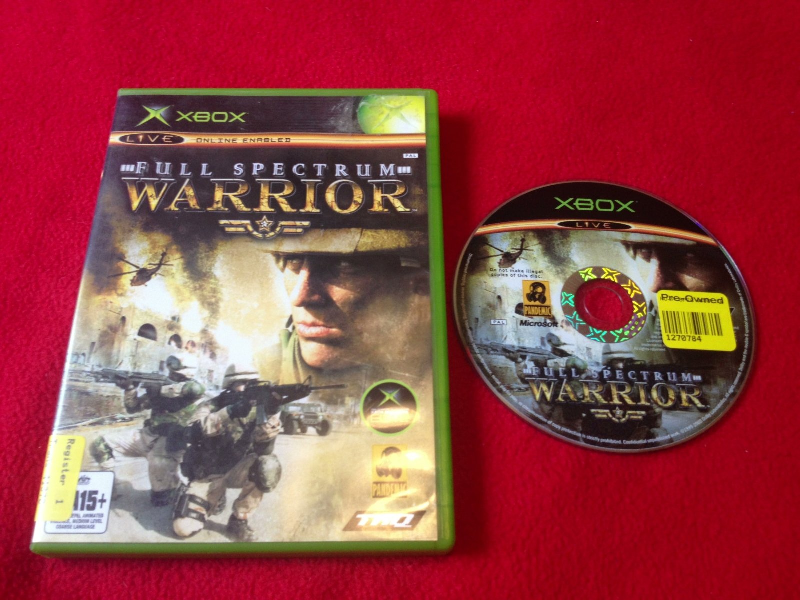 Full Spectrum Warrior - XBOX Game - Xbox, Games, Strategy and puzzle - Level Up Gaming NZ
