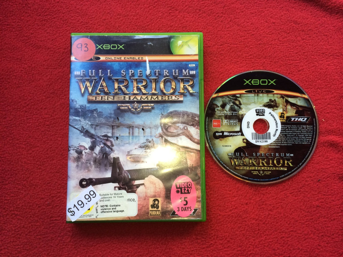 ** Full Spectrum Warrior: Ten Hammers ** XBOX Game - Xbox - Xbox, Games, Strategy and puzzle - Level Up Gaming NZ