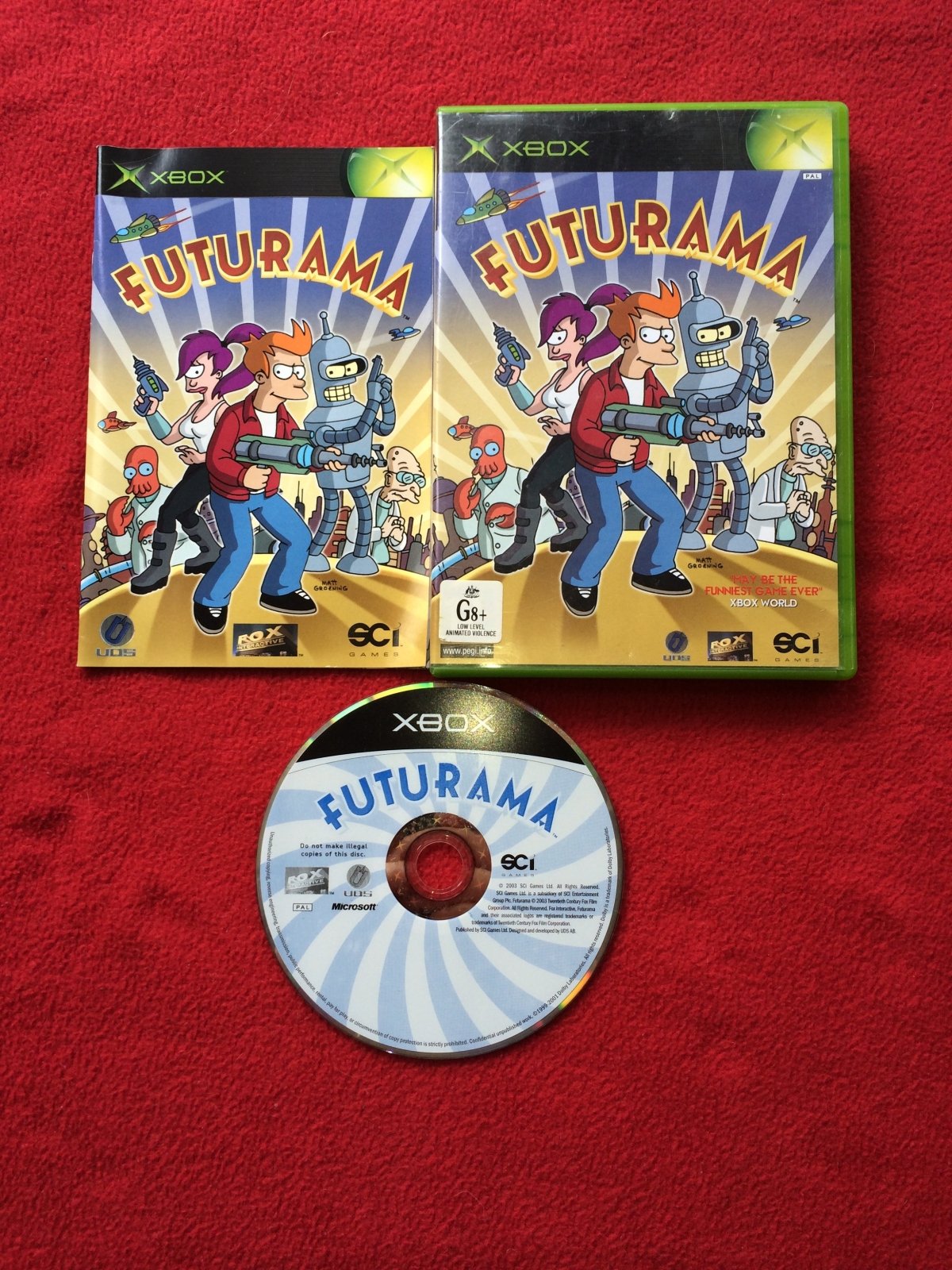 Futurama - XBOX Game - Xbox, Games, Action and adventure - Level Up Gaming NZ