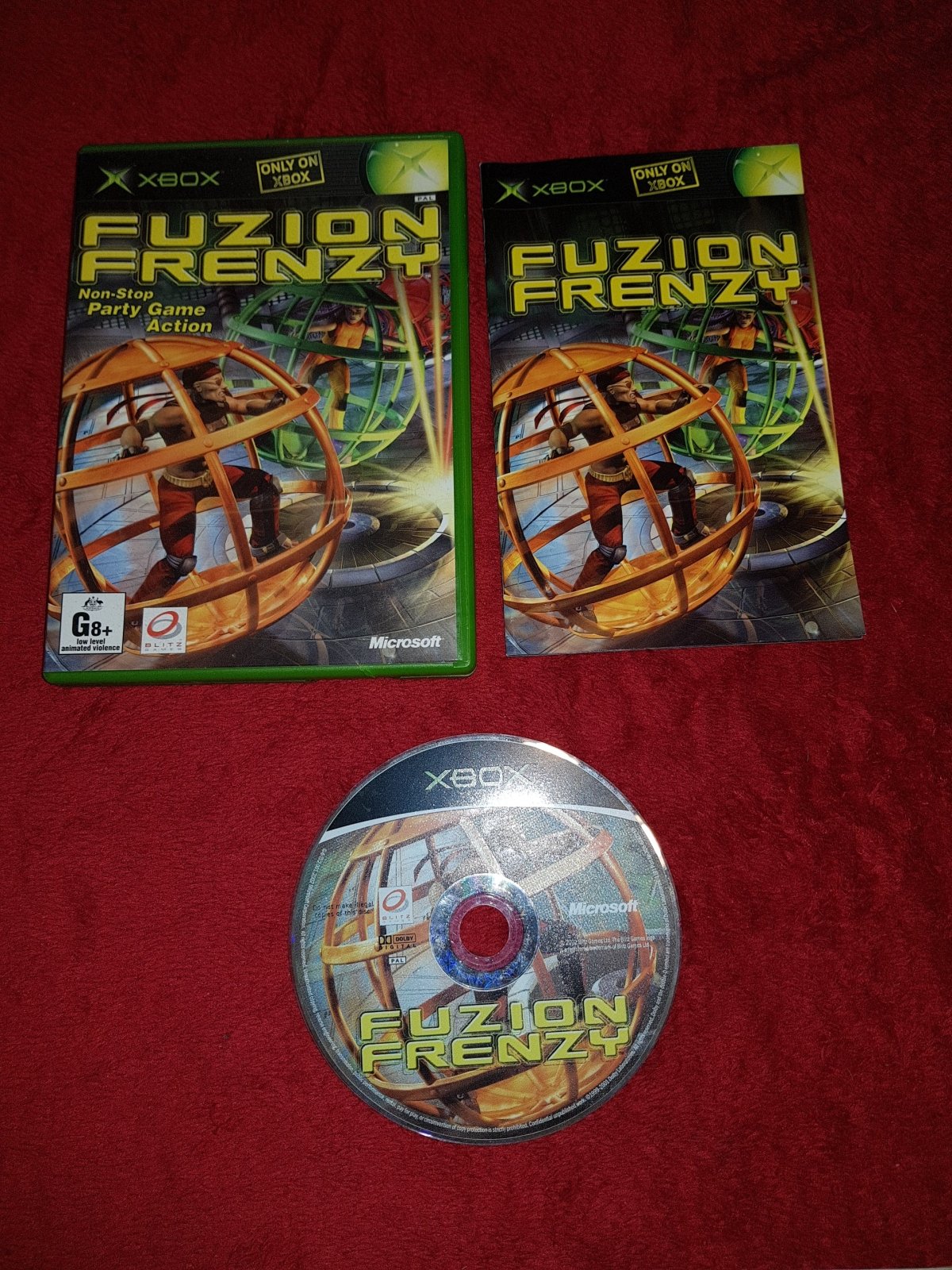 Fuzion Frenzy - RARE XBOX Game - Xbox, Games, Music and party - Level Up Gaming NZ