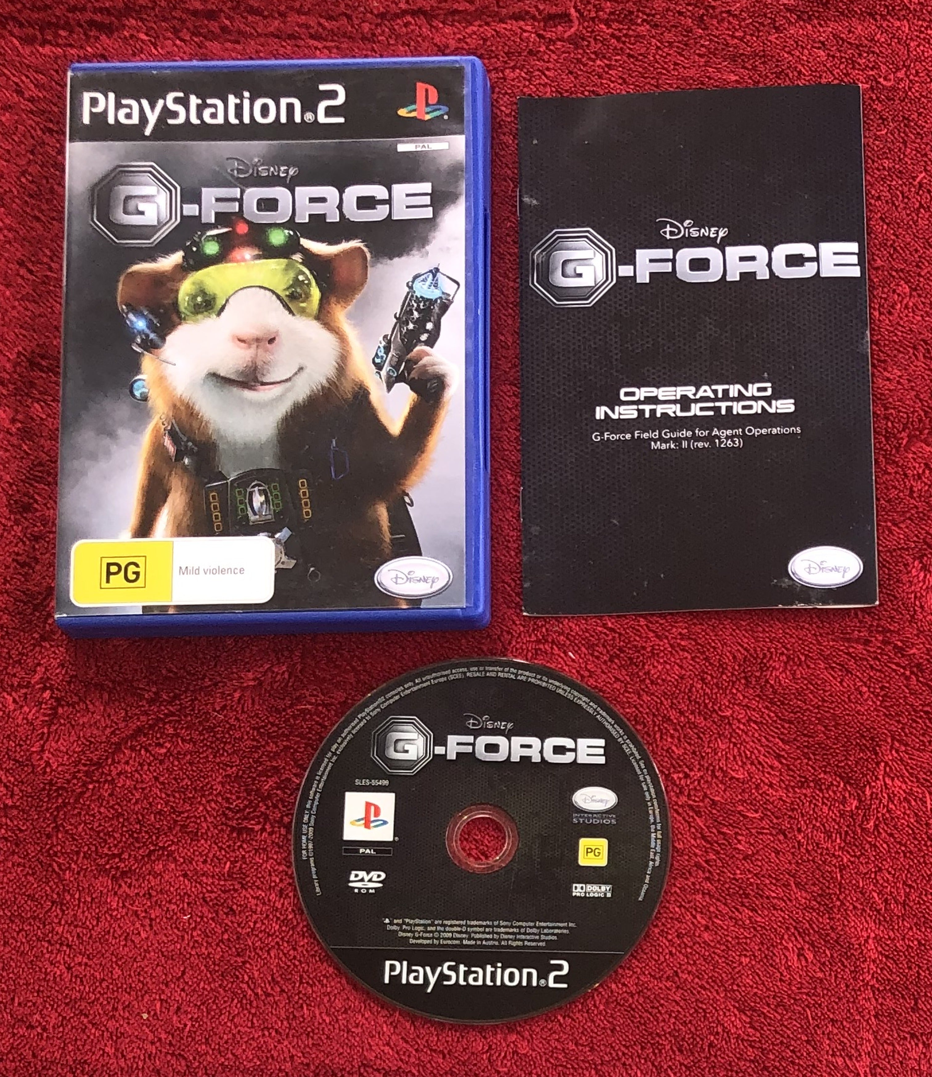 G-Force - PS2 Game, PlayStation 2, Games, Action and adventure, Level Up Gaming NZ