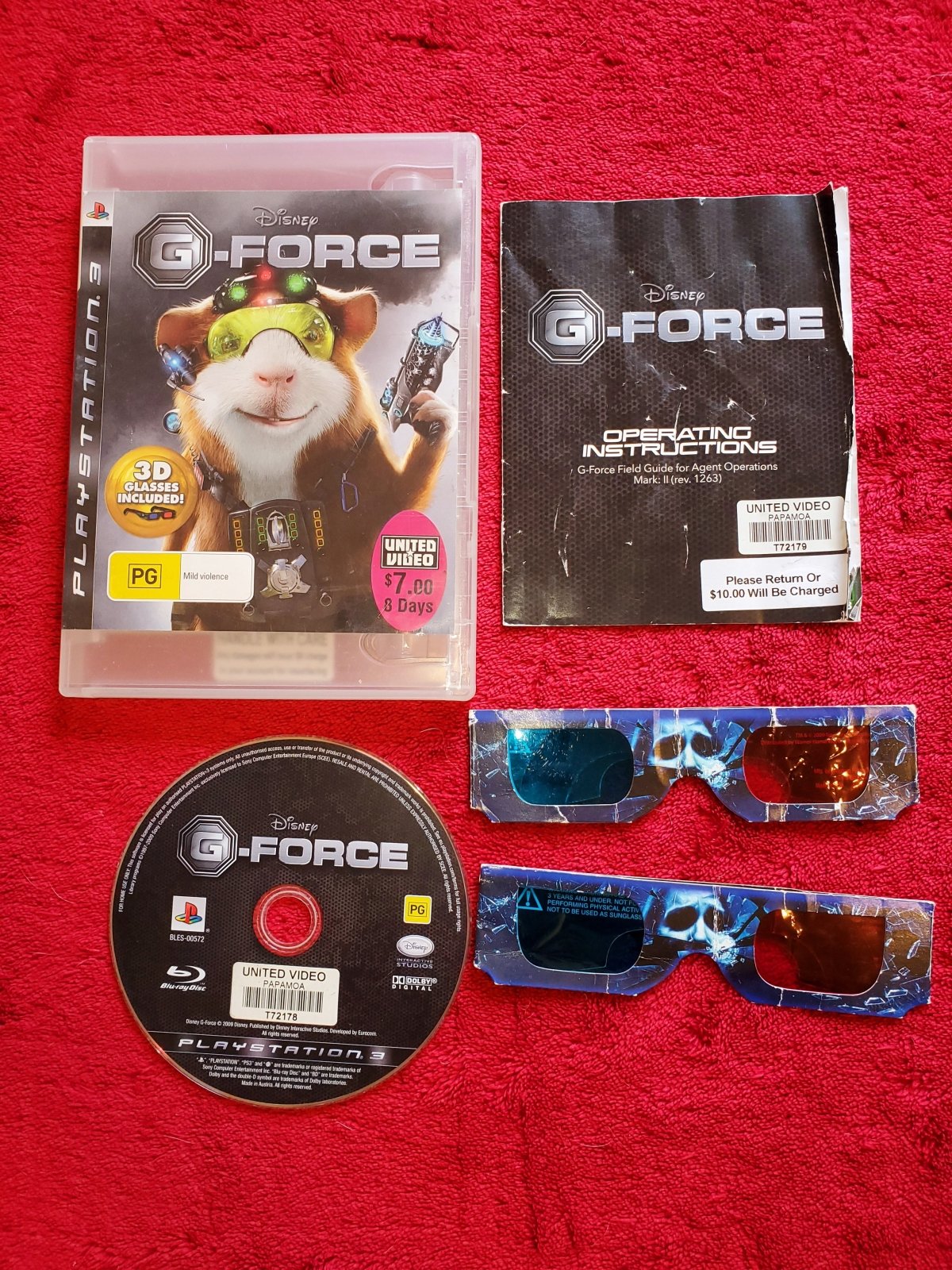 G - Force - PS3 Game - PlayStation 3, Games, Action and adventure - Level Up Gaming NZ