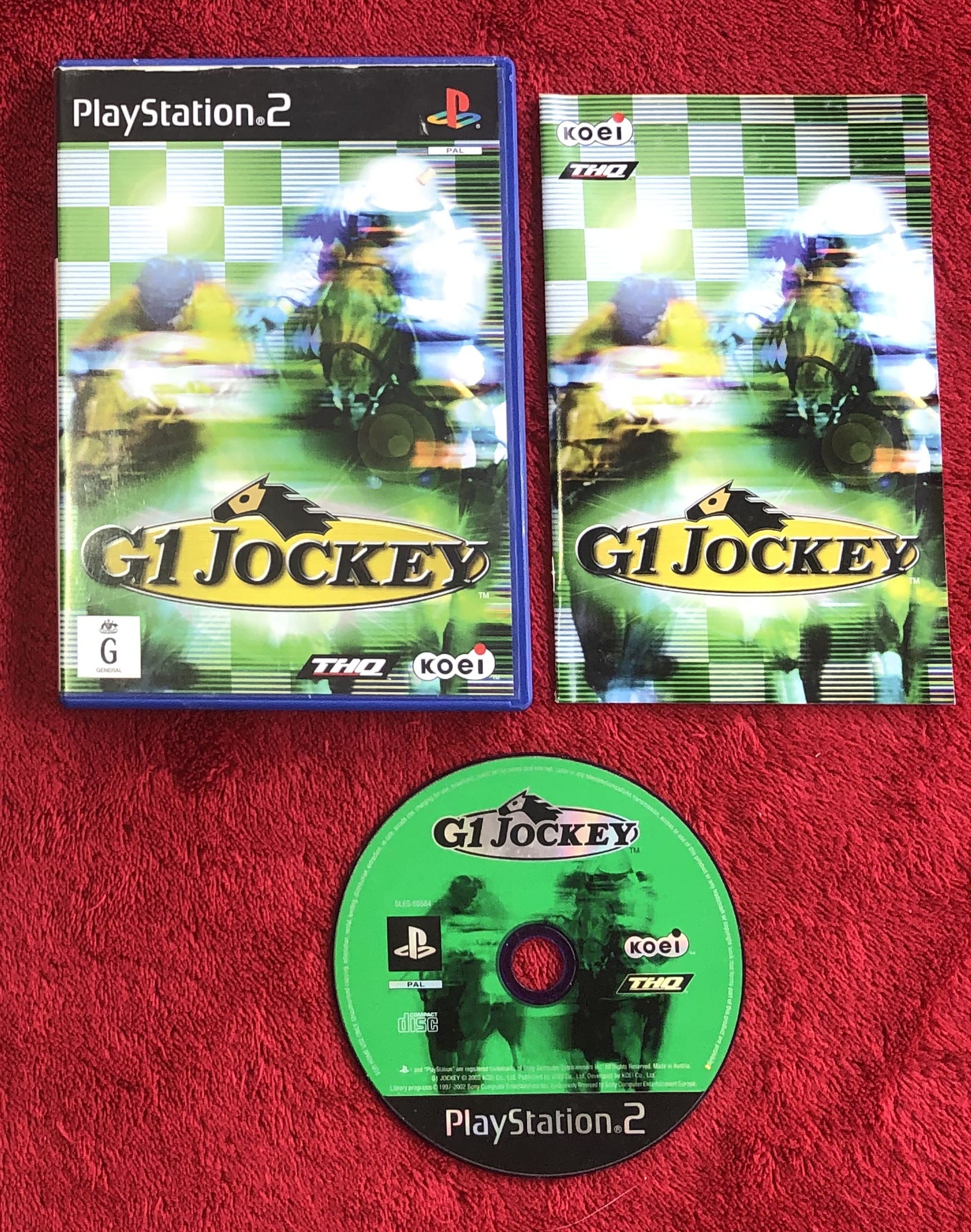 G1 Jockey - PS2 Game, PlayStation 2, Games, Simulation, Level Up Gaming NZ