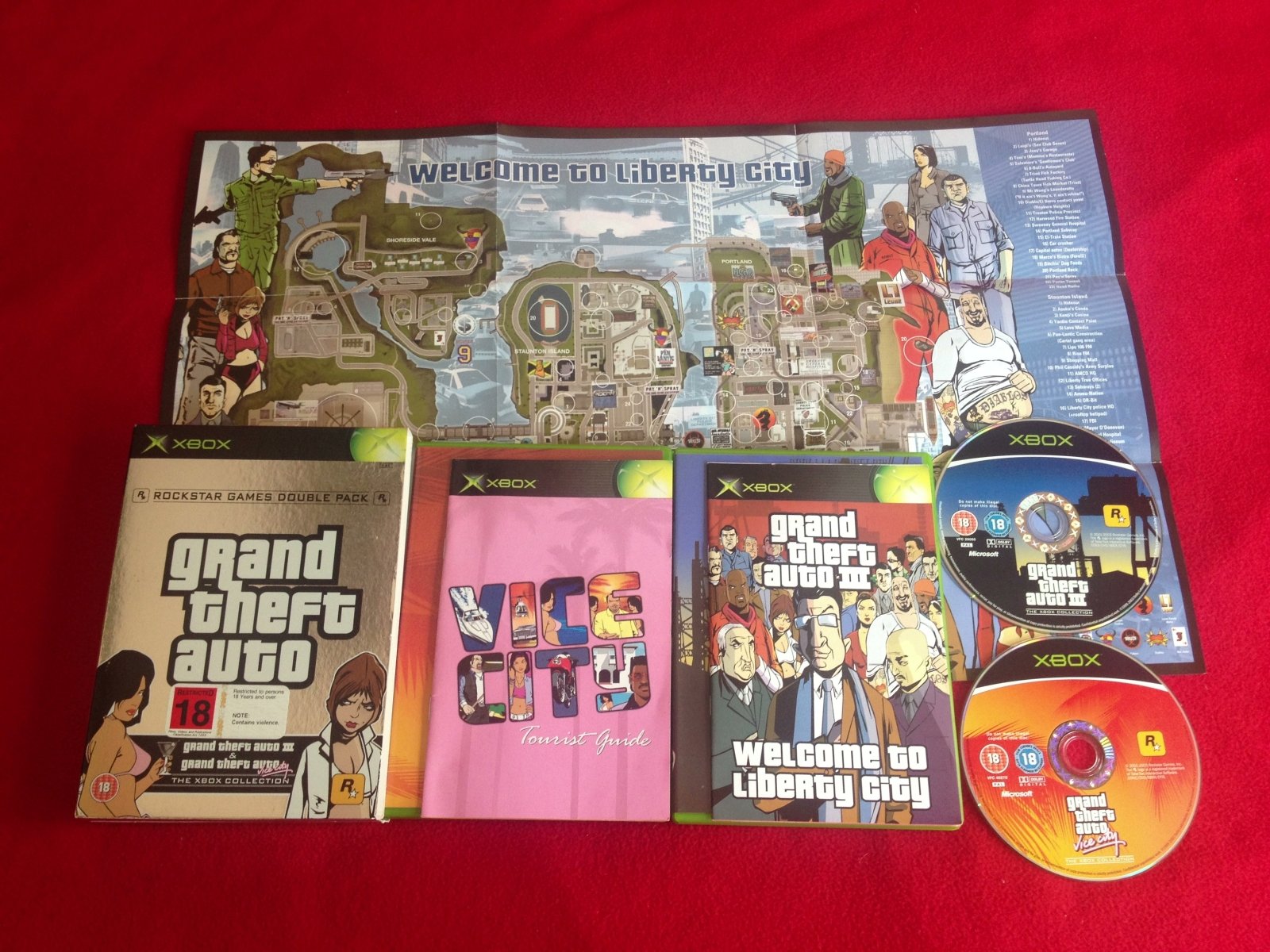 Grand Theft Auto DOUBLE PACK - XBOX Games - Xbox, Games, Action and adventure - Level Up Gaming NZ