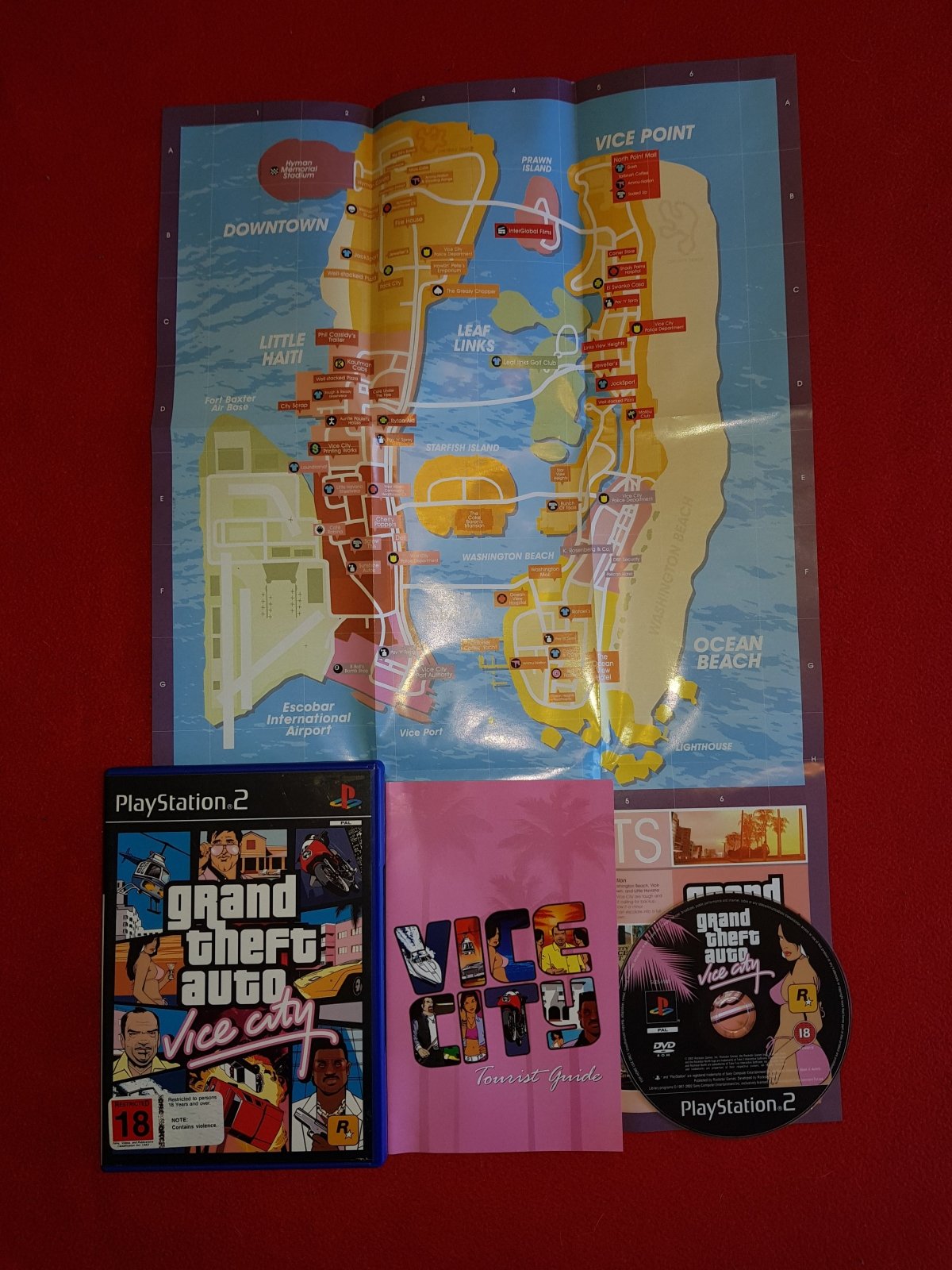 Grand Theft Auto: Vice City - 9.6/10! PS2 Game COMPLETE - PlayStation 2, Games, Action and adventure - Level Up Gaming NZ