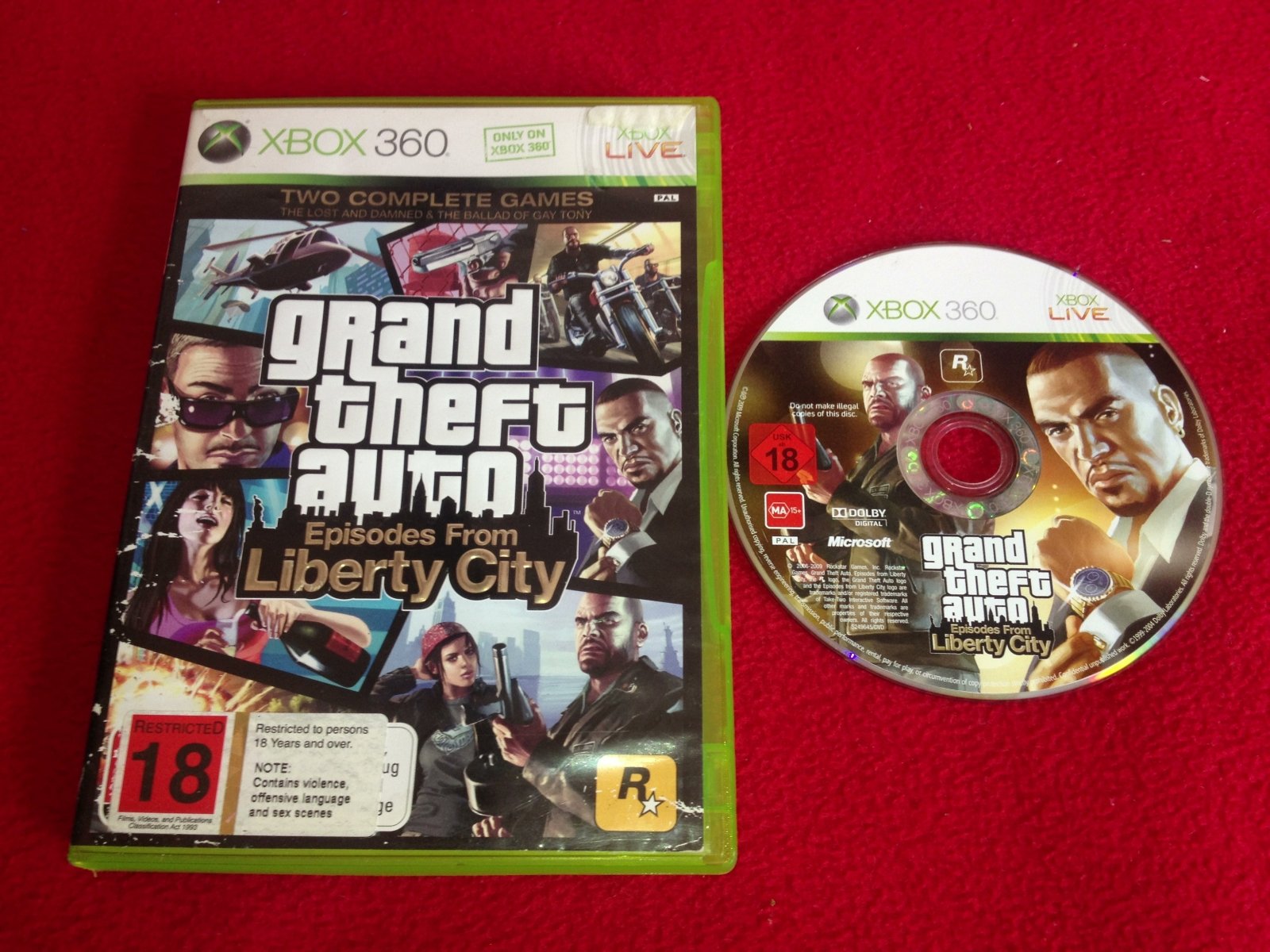 GTA: Episodes from Liberty City - XBOX360 Game - Xbox 360, Games, Action and adventure - Level Up Gaming NZ