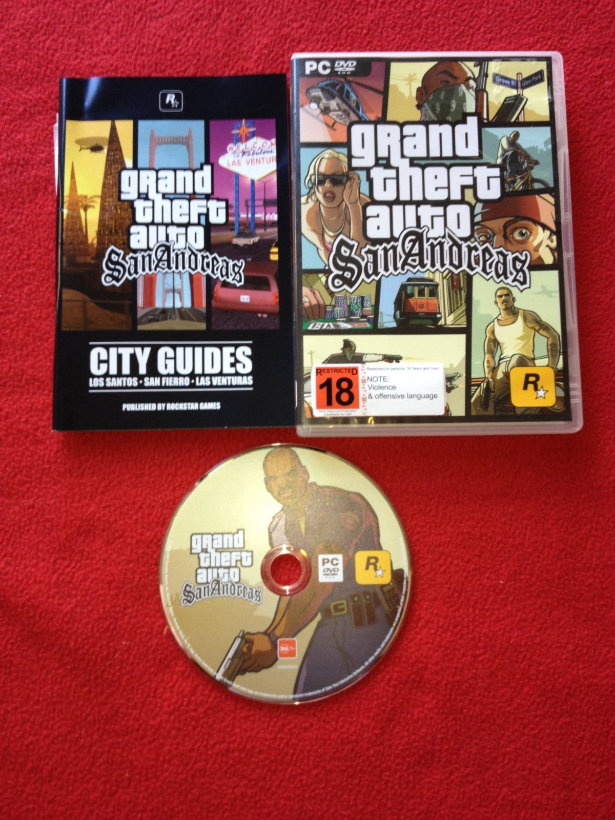 Grand Theft Auto: San Andreas - 9/10! PC Game - PC games, Action and adventure - Level Up Gaming NZ